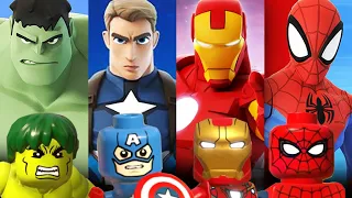 Marvel Avengers Battle! Iron Man, Hulk, Spider-Man, Captain America, Black Panther, Thor, Venom!