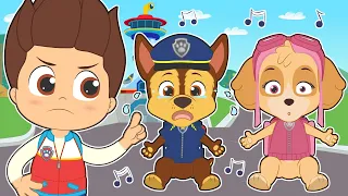 FIVE LITTLE BABIES COMPILATION 🐶🎵👮‍♂️ The Very Best Dog Patrol Videos