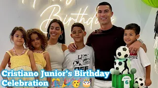 Happy Moments!! Cristiano Junior's Birthday Celebration 🎉🥳🎂 ll #ronaldo #cr7 #georginarodriguez