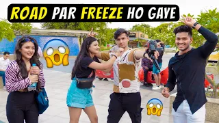 PAUSE CHALLENGE IN PUBLIC 😝 | NITESH PASWAN