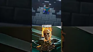 Ghost Rider Vs Herobrine 🔥 #shorts #ghostrider #herobrine