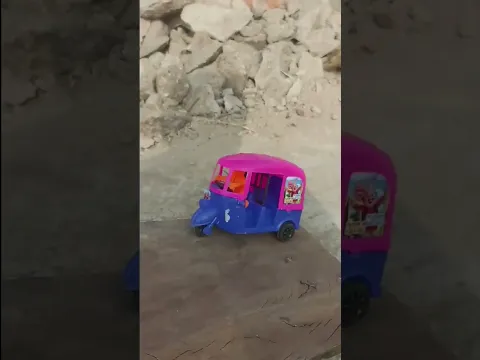 auto rickshaw stunt |toy video