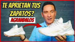 COMO ARREGLAR ZAPATOS que te QUEDAN SOCADOS o APRETADOS MUY FACIL | Gio de la Rosa