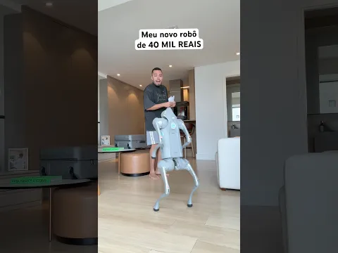 MEU NOVO ROBÔ DE 40 MIL REAIS