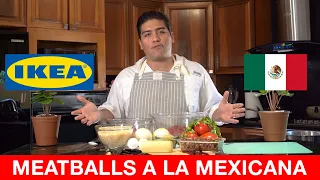 Meatball IKEA a la Mexicana