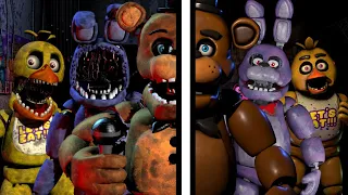 OS WITHERED SÃO OS ANIMATRONICS DO FNAF 1?