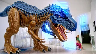 恐竜のおもちゃが動き出した！🦖✨｜恐竜と冒険しよう！