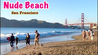 Nude Beach(Baker Beach) of San Francisco Walking Tour
