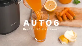Carrot Detox Juice🥕🍊 - Healthy, Easy, Delicious I Kuvings AUTO 6 Hands-Free Slow Juicer
