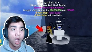 FINALLY.. I Got Rip_Indra Admin DARK BLADE in Blox Fruits!