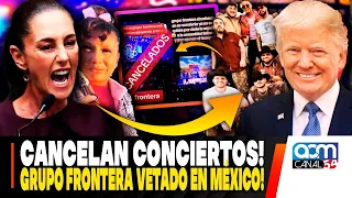 JUSTICIA DIVINA, GRUPO FRONTERA ENFRENTA CANCELACIÓN MASIVA DE CONCIERTOS, SON UNOS TRAIDORES!