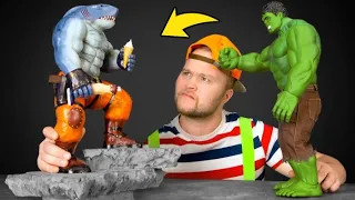 ¡HULK SE CONVIERTE EN REY TIBURÓN!