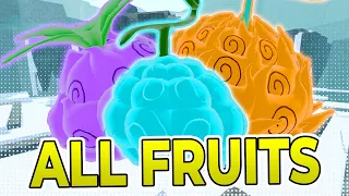 (Revamped) Showcasing EVERY FRUIT in King Legacy