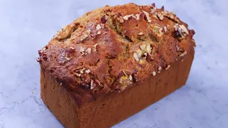 烂香蕉别扔！只需3分钟做出最湿润绵密的香蕉蛋糕🍌  Moist and Soft Banana Cake,  3-minute easy recipe