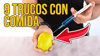PROBAMOS 9 TRUCOS CON COMIDA DIVERTIDOS DE TIK TOK (Recopilación TikTok Experimentos)