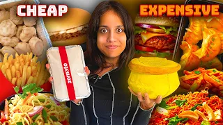 EXTREME Cheap VS Expensive Food Challenge 😱😱