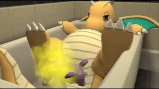 Erafarty: Dragonite Farts In Bath