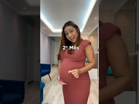 Evolução do bebê em gestação