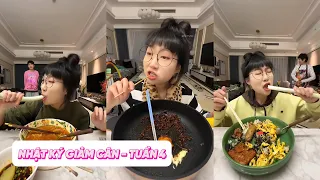 Tổng Hợp - Nhật ký giảm cân | Tuần thứ tư