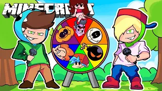 ¡RULETA de Friday Night Funkin en MINECRAFT! 😀 ¿Cual es el personaje mas fuerte?
