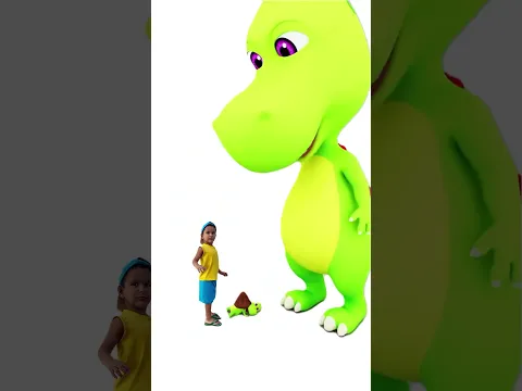 Gustavo dirtied the dinosaur 😱😂🦕 #viralvideo #shorts