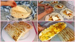 الوصفة الإدمان في بيتي😋لن تشتري خبز التورتيلا بعد الآن✋طاكوس المطاعم حضريه في بيتك💪بأسهل طريقة روعة