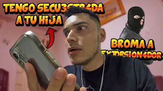 ME LLAMÓ DICIENDO TENER A MI HIJA S3CUESTR4D4 Y LE SIGO EL JUEGO *Broma Épica* - TATTOXTREME