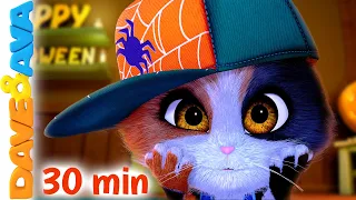 🎃  Halloween Songs for Kids  | Nursery Rhymes  & Baby Songs by Dave and Ava | Happy Halloween 🎃