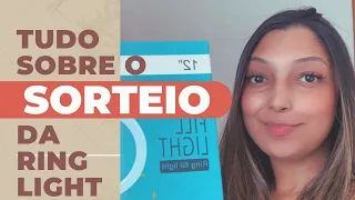 Como participar do sorteio da RING LIGHT no meu TIkTOk ✨