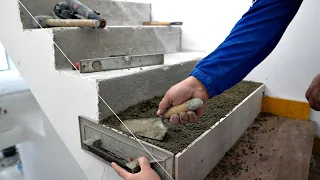 Tiling over Concrete Stairs