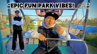“Finally back at the fun park! 🎠 See what adventures we jumped into this time!” || Atit Neupane 