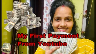 My first Payment From Youtube || kitna aaya ? #firstpaymentyoutube #viralvideo #viral #trending