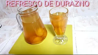 refresco de durazno