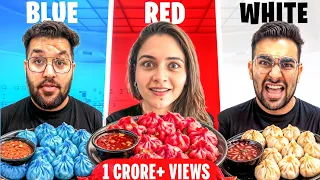 😱 Having Only ONE COLOR Food 😱 || 60 minute Food Challenge
