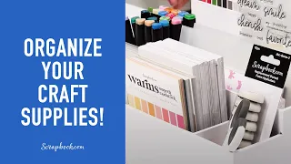 Storage Solution Your Craft Room NEEDS! | Scrapbook.com Exclusives