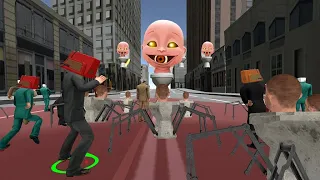 Toilet Monster: Hide N Seek - Gameplay (Android/iOS)