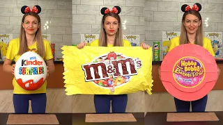 Jelly Candies, Watermelon, Ice Cream VS Pikachu - Fruit Ninja Challenge
