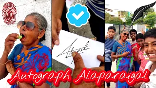 Chinnamani Paati meets her fans | Do you need her Autograph?? | கை ரேகை