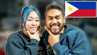 Teaching My Boyfriend How to Speak Filipino! (TAGALOG) | Aileen and Deven