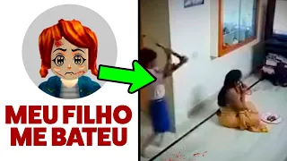ELA AP4MHOU DO FILHO POR CAUSA DE ROBUX...