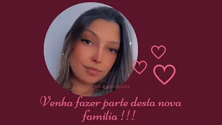 Família Panequim começando no YouTube 🥰✨