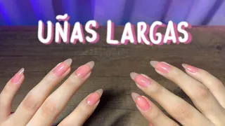 Pink jelly nails aesthetic 🎀 (uñas largas y naturales + cuidados) 🌷