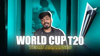 The T20 World Cup 2026 | All Groups Analysis  & Strong Nd Weak Team Preview 