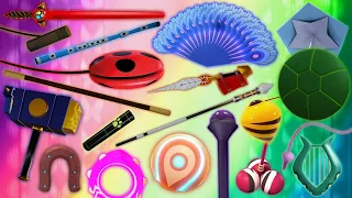 TODAS AS ARMAS DOS MIRACULOUS (ATUALIZADO 2022) 🪀🔫