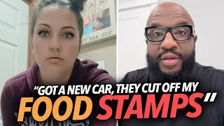 "Government Cutting Off My Food Stamps," Woman Complains After Buying 2024 BMW, Making TikTok Money