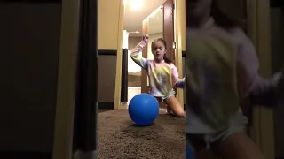 Why is Madi so afraid to pop balloons
