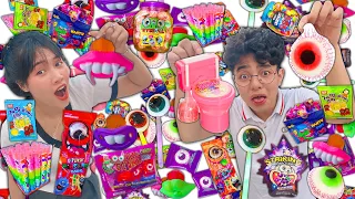CUỘC THI MUA KẸO KINH DỊ HORROR CANDY AI LÀ NGƯỜI CHIẾN THẮNG KẸO SQUID GAME KẸO RĂNG MÔI