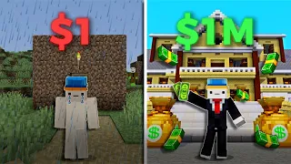 De POBRE a RICO no MINECRAFT! 💵