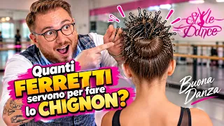 Quanti ferretti servono per fare lo chignon a danza classica?