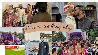 MAMU AND MAMI WEDDING VLOG 🤵🏻❤️👰🏻‍♀️ | WEDDING VLOG | SHADI | MOMENTS | ARSLANKHAN5753 | VLOG